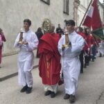 28.09.2024. Święty Krzyż. XXV Świętokrzyski Rajd Pielgrzymkowy. / Fot. Anna Głąb - Radio Kielce