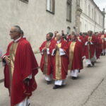 28.09.2024. Święty Krzyż. XXV Świętokrzyski Rajd Pielgrzymkowy. / Fot. Anna Głąb - Radio Kielce