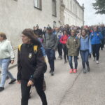 28.09.2024. Święty Krzyż. XXV Świętokrzyski Rajd Pielgrzymkowy. / Fot. Anna Głąb - Radio Kielce