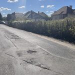 30.09.2024. Sandomierz. Remont ulicy Sucharzowskiej / Fot. Grażyna Szlęzak - Radio Kielce