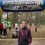 15.09.2024. Krynki. Mistrzostwa Polski w Biegach Górskich Zrzeszenia LZS. Na zdjęciu: Danuta Woszczek - UKS Olimp Kozienice, zwyciężczyni biegu seniorek / Fot. Kamil Król - Radio Kielce