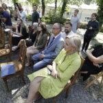 02.09.2024 Kielce. Konferencja prasowa przed Dworkiem Laszczyków na temat Dożynek Wojewódzkich / Fot. Jarosław Kubalski - Radio Kielce