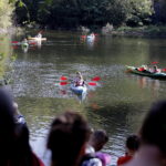 21.09.2024 Kielce. Kadzielnia. GEOfestiwal. Kajaki / Fot. Jarosław Kubalski - Radio Kielce