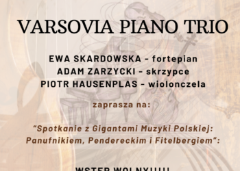 Koncert kameralny Varsovia Piano Trio - Radio Kielce