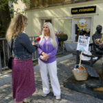 17.09.2024 Kielce. Zbiórka podpisów pod nowelizacją ustawy o ochronie zwierząt / Fot. Aleksandra Kwaśniewska - Radio Kielce