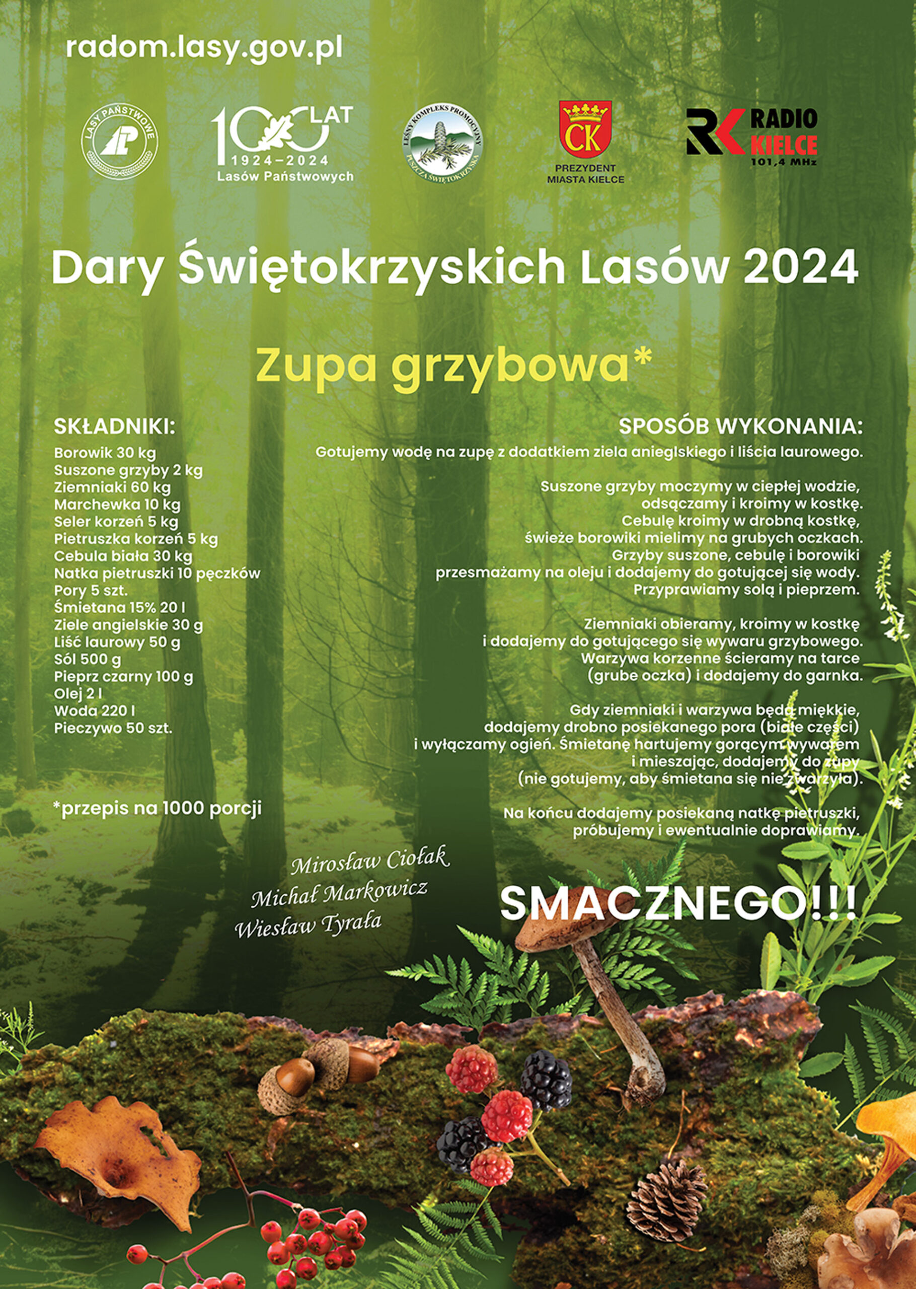 WIELKI PIKNIK RODZINNY „DARY ŚWIĘTOKRZYSKICH LASÓW”