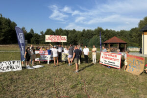 04.09.2024. Krzemionki Opatowskie. Interwencja / Fot. Wojciech Bolewski -Radio Kielce