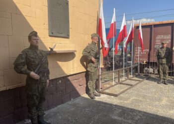 03.09.2024. Sandomierz. W Sandomierzu uczczono pamięć pierwszych cywilnych ofiar II wojny światowej / Fot. Grażyna Szlęzak - Radio Kielce