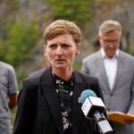 Mnóstwo atrakcji na Kadzielni, w Ogrodzie Botanicznym i Centrum Geoedukacji - Radio Kielce 16.09.2024. Kielce. Konferencja prasowa. Na zdjęciu: Agata Wojda - prezydent Kielc / Fot. Miasto Kielce