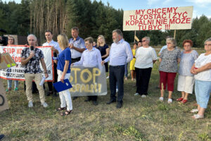 04.09.2024. Krzemionki Opatowskie. Interwencja / Fot. Wojciech Bolewski -Radio Kielce