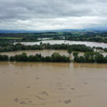 15.09.2024. Dolina Nysy Kłodzkiej. Zalane tereny Doliny Nysy Kłodzkiej / Fot. PAP - Maciej Kulczyński