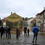 15.09.2024. Bystrzyca Kłodzka. Zalane tereny w Bystrzycy Kłodzkiej / Fot. PAP - Maciej Kulczyński