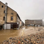 15.09.2024. Głuchołazy (woj. opolskie). Rzeka Biała Głuchołaska zalała Głuchołazy / Fot. PAP - Michał Meissner