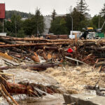 15.09.2024. Głuchołazy (woj. opolskie). Rzeka Biała Głuchołaska zalała Głuchołazy / Fot. PAP - Michał Meissner