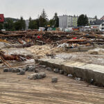 15.09.2024. Głuchołazy (woj. opolskie). Rzeka Biała Głuchołaska zalała Głuchołazy / Fot. PAP - Michał Meissner