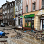 15.09.2024. Głuchołazy (woj. opolskie). Rzeka Biała Głuchołaska zalała Głuchołazy / Fot. PAP - Michał Meissner