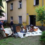 16.09.2024. Głuchołazy (woj. opolskie). Rzeka Biała Głuchołaska zalała Głuchołazy / Fot. PAP - Krzysztof Świderski