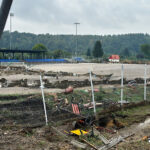 16.09.2024. Głuchołazy (woj. opolskie). Rzeka Biała Głuchołaska zalała Głuchołazy / Fot. PAP - Michał Meissner