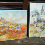 17.09.2024 Plener malarski na Karczówce Towarzystwa Przyjaciół Sztuk Pięknych w Kielcach. / Fot. Aleksandra Kwaśniewska - Radio Kielce