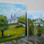 17.09.2024 Plener malarski na Karczówce Towarzystwa Przyjaciół Sztuk Pięknych w Kielcach. / Fot. Aleksandra Kwaśniewska - Radio Kielce