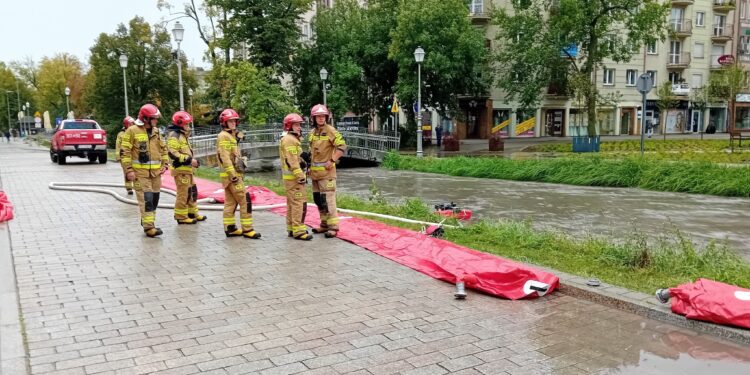 14.09.2024. Kielce. Ulewa nad Kielcacami / Fot. Miasto Kielce - Facebook