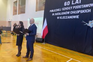 25.10.2024. 60-lecie Szkoły Podstawowej w Kleczanowie w gminie Obrazów / Fot. Grażyna Szlęzak - Radio Kielce