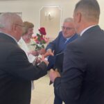 21.10.2024. Koprzywnica. Złote gody, jubileusz 50-lecia związku małżeńskiego / Fot. Grażyna Szlęzak - Radio Kielce