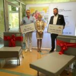 Nowe łóżka otrzymał Oddział Pediatryczny Specjalistycznego Szpitala im. Świętego Łukasza w Końskich / Fot. Magdalena Galas-Klusek - Radio Kielce