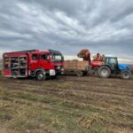 02.10.2024. Szarbia Zwierzyniecka. Wypadek / źródło: straż pożarna