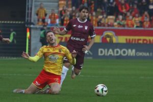 27.10.2024. Białystok. Mecz Jagiellonia Białystok - Korona Kielce / Fot. PAP, Artur Reszko