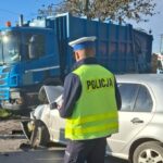 08.10.2024. Grzybów. Wypadek / źródło: policja