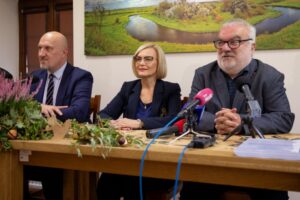 16.10.2024. Kielce. Konferencja dotycząca projektu, który ma przyczynić się do ochrony środowiska / Fot. Urząd Marszałkowski Województwa Świętokrzyskiego