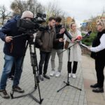 31.10.2024. Kielce. KCK. Konferencja przewodniczącej rady miasta i gminy Bodzentyn, Agnieszki Barcikowskiej / Fot. Jarosław Kubalski - Radio Kielce