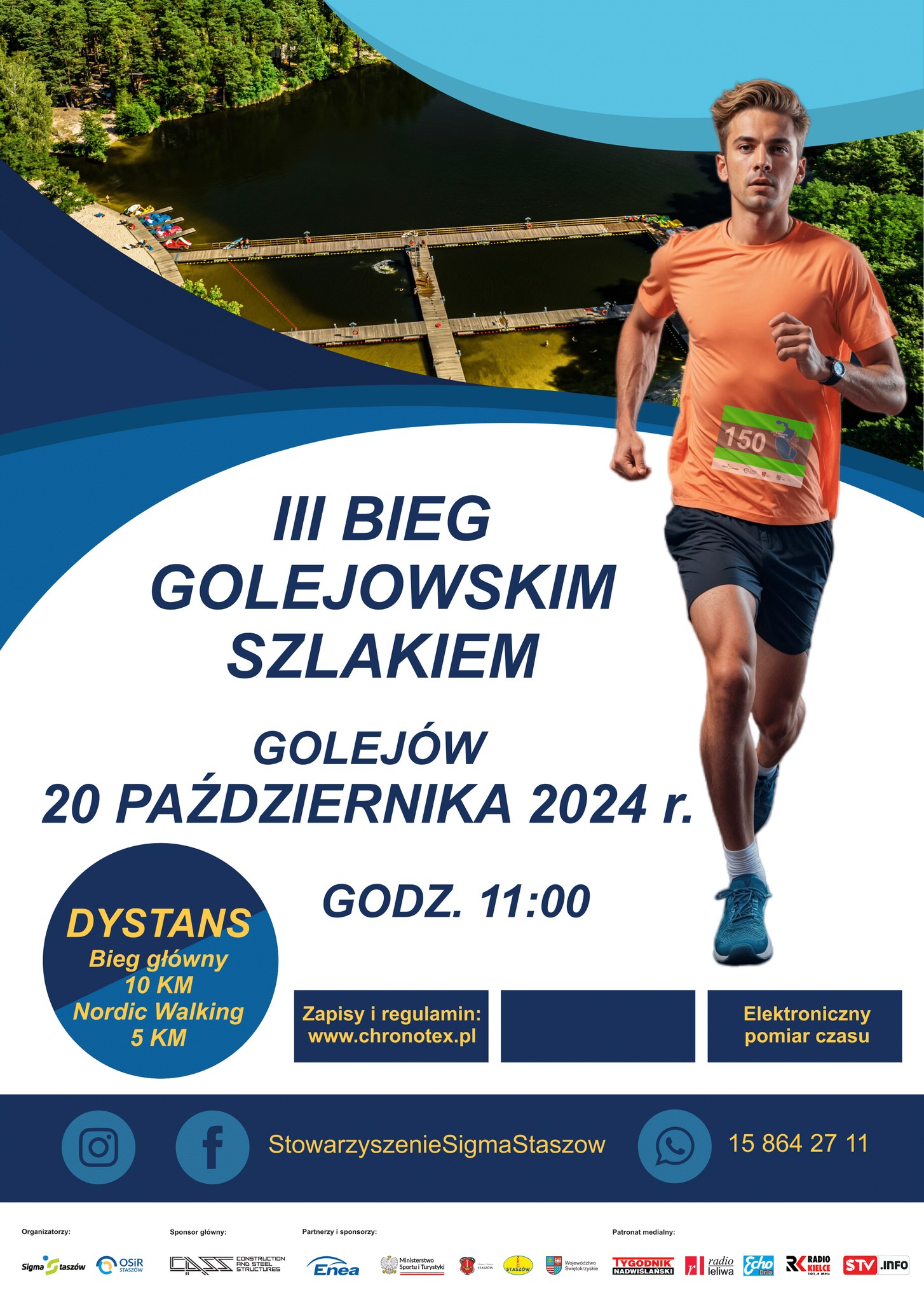 III Bieg Golejowskim Szlakiem i marsz Nordic Walking