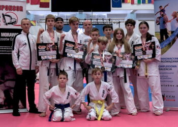 Zawodnicy Klubu Karate Klubu Karate Morawica i Piekoszów / Fot. Klub Karate Morawica KKM