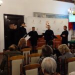 Schola Gregoriana Sandomiriensis - koncert w ratuszu w Sandomierzu / Fot. Marcin Kapka