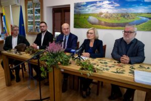 16.10.2024. Kielce. Konferencja dotycząca projektu, który ma przyczynić się do ochrony środowiska / Fot. Urząd Marszałkowski Województwa Świętokrzyskiego