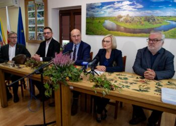 16.10.2024. Kielce. Konferencja dotycząca projektu, który ma przyczynić się do ochrony środowiska / Fot. Urząd Marszałkowski Województwa Świętokrzyskiego