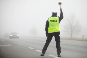 24.10.2024. Akcja policji pn. „Świeć przykładem”/ Fot. Wiktor Taszłow - Radio Kielce