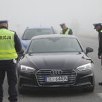 24.10.2024. Akcja policji pn. „Świeć przykładem”/ Fot. Wiktor Taszłow - Radio Kielce