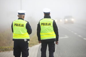 24.10.2024. Akcja policji pn. „Świeć przykładem”/ Fot. Wiktor Taszłow - Radio Kielce