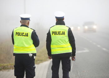 24.10.2024. Akcja policji pn. „Świeć przykładem”/ Fot. Wiktor Taszłow - Radio Kielce