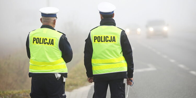 24.10.2024. Akcja policji pn. „Świeć przykładem”/ Fot. Wiktor Taszłow - Radio Kielce