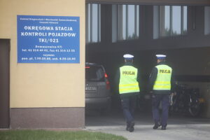 24.10.2024. Akcja policji pn. „Świeć przykładem”/ Fot. Wiktor Taszłow - Radio Kielce