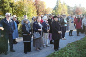 25.10.2024. Kielce. Odsłonięcie popiersia Krzysztofa Jackowskiego / Fot. Wiktor Taszłow - Radio Kielce