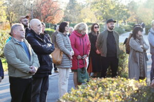 25.10.2024. Kielce. Odsłonięcie popiersia Krzysztofa Jackowskiego / Fot. Wiktor Taszłow - Radio Kielce