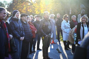 25.10.2024. Kielce. Odsłonięcie popiersia Krzysztofa Jackowskiego / Fot. Wiktor Taszłow - Radio Kielce