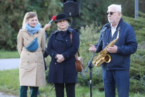 25.10.2024. Kielce. Odsłonięcie popiersia Krzysztofa Jackowskiego / Fot. Wiktor Taszłow - Radio Kielce