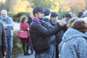 25.10.2024. Kielce. Odsłonięcie popiersia Krzysztofa Jackowskiego / Fot. Wiktor Taszłow - Radio Kielce