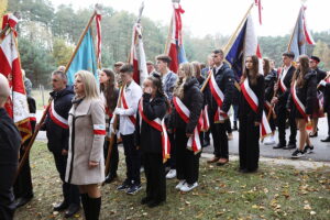 27.10.2024. Chotów. Obchody 80. rocznicy bitwy pod Chotowem / Fot. Wiktor Taszłow - Radio Kielce